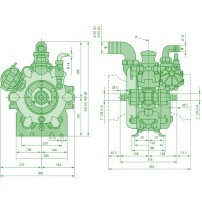 Diaphragm Pump AR 250 bp C/C BlueFlex | Annovi Reverberi