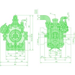 Diaphragm Pump AR 280 bp C/C BlueFlex | Annovi Reverberi