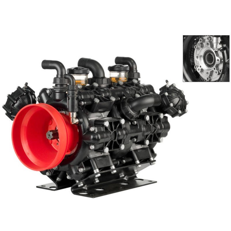 Diaphragm Pump AR 500 BP Twin C/F BlueFlex | Annovi Reverberi