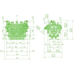 Diaphragm Pump AR 560 BP Twin C/C BlueFlex | Annovi Reverberi