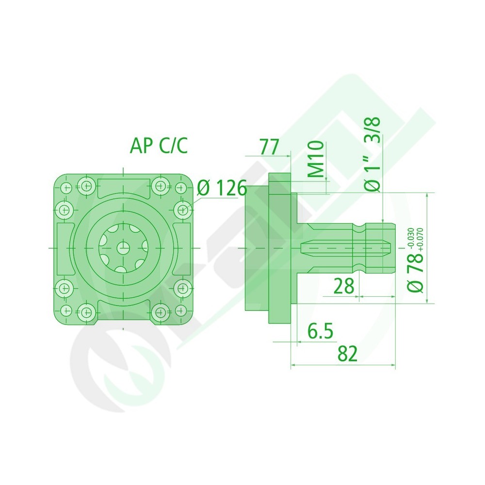 Diaphragm Pump AR 1064 AP C/C | Annovi Reverberi