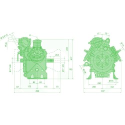 Diaphragm pump BHA 130 AP C/C | Annovi Reverberi