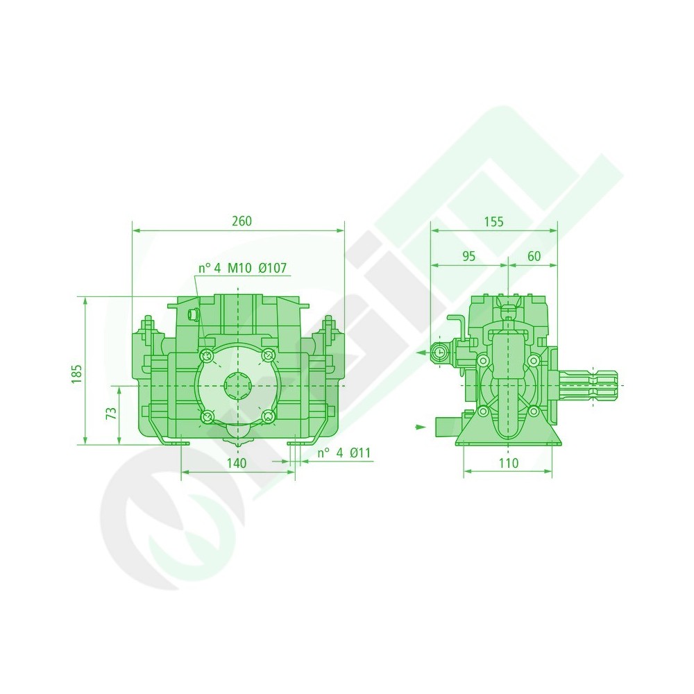 Diaphragm Pump BPS 20/15 | Comet
