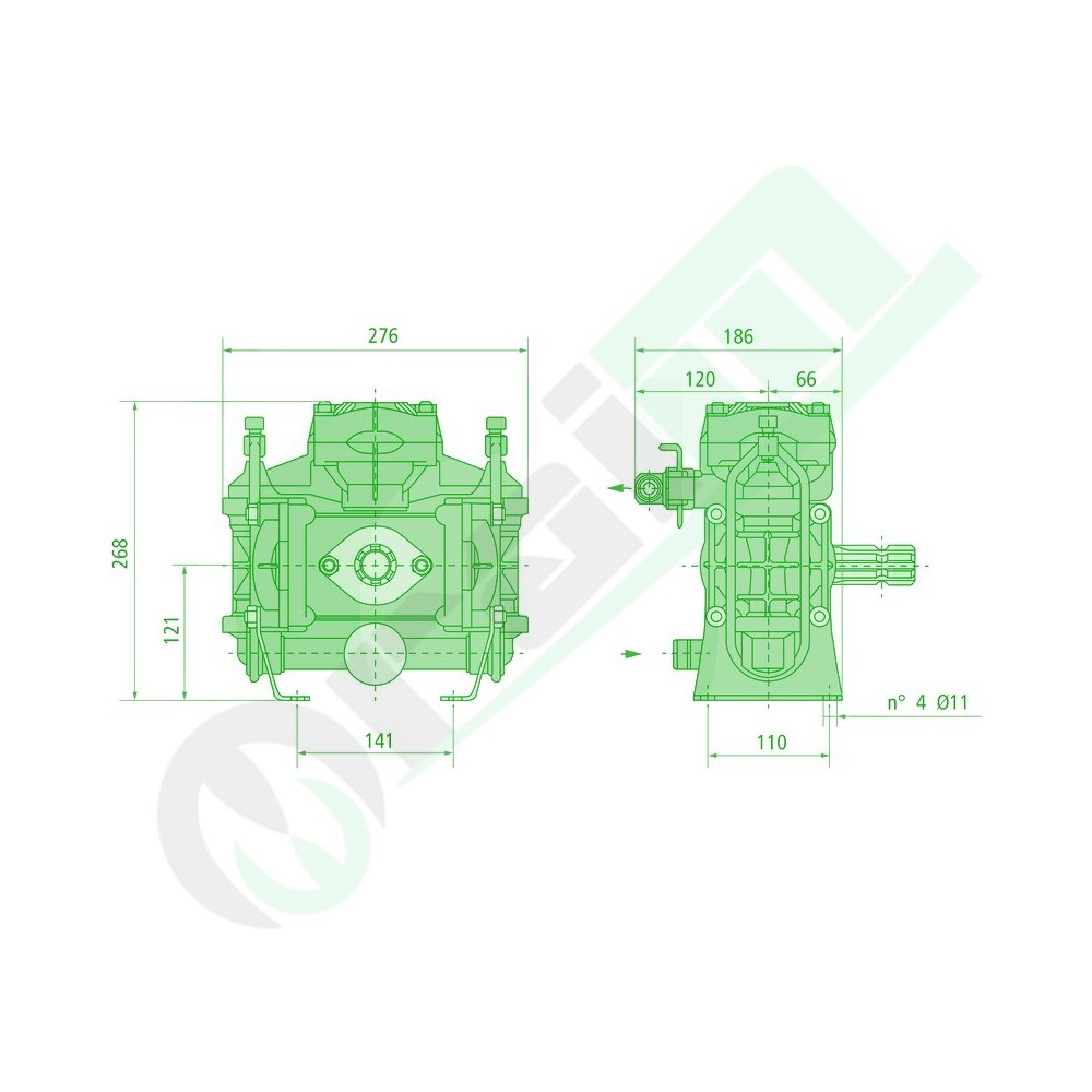 Diaphragm Pump BP 60 K | Comet