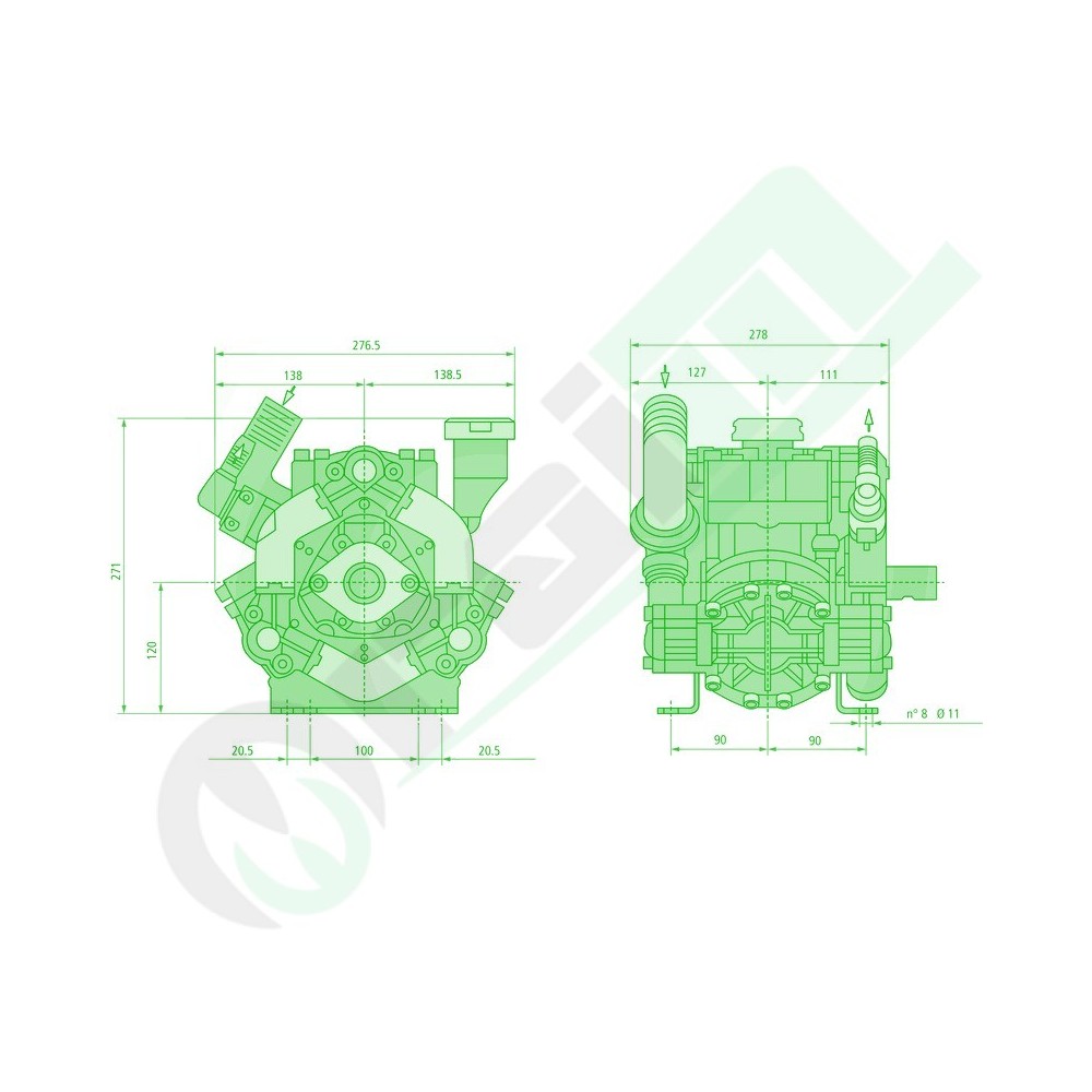 Diaphragm Pump BP 75 | Comet