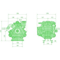 BP 125K diaphragm pump | Comet