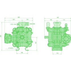 Diaphragm Pump BP 151K | Comet
