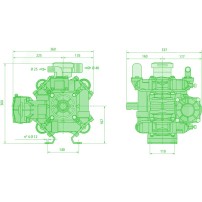 Diaphragm Pump BP 151K | Comet