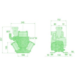 Diaphragm pump APS 41 | Comet