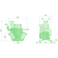 Diaphragm pump APS 41 | Comet