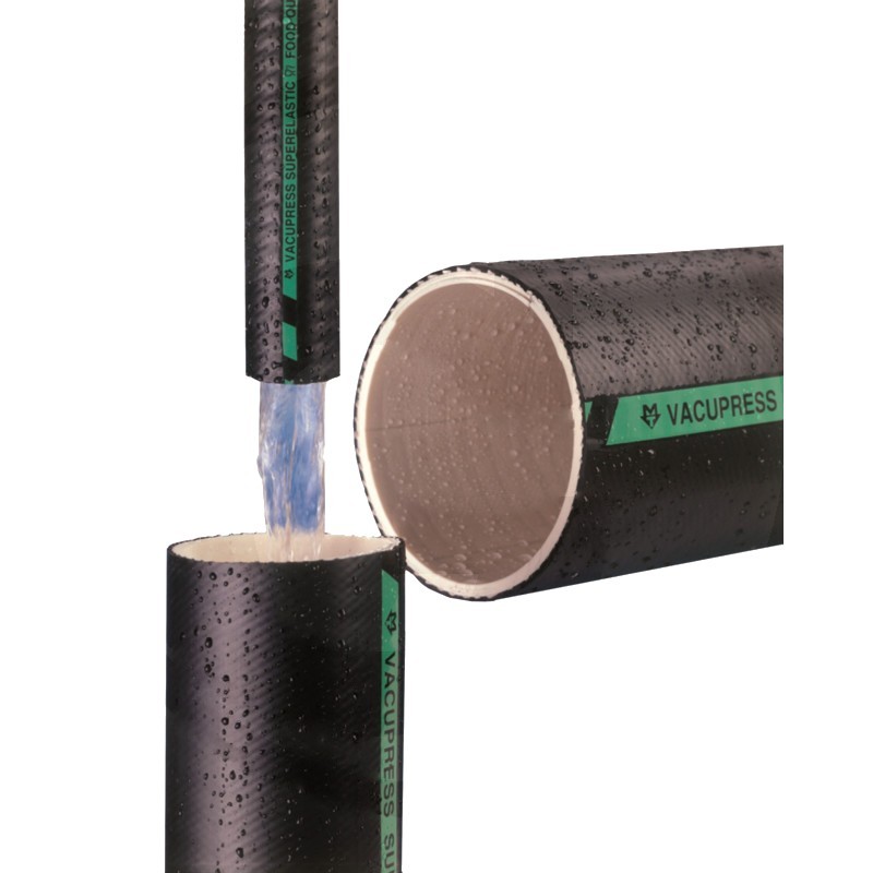 Tubo a Spirale PVC Vacupress Superelastic - Diametro Interno: 5" / 127mm Tubo a Spirale PVC Vacupress Superelastic - Diametro Interno: 5" / 127mm