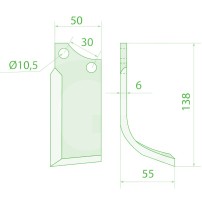 Hoes for Multicutter F777 Badalini