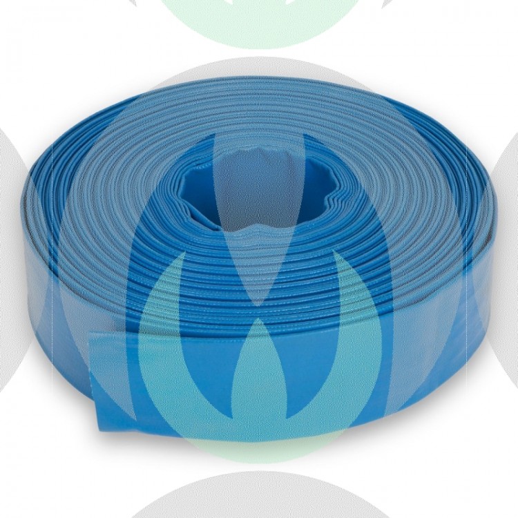 Tubo flessibile piatto in PVC arrotalabile | Diametro Interno: 2 1/2" / 63mm