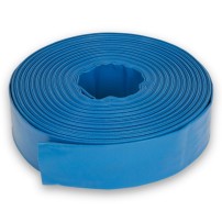 Tubo flessibile piatto in PVC arrotalabile | Diametro Interno: 3 1/2" / 90mm