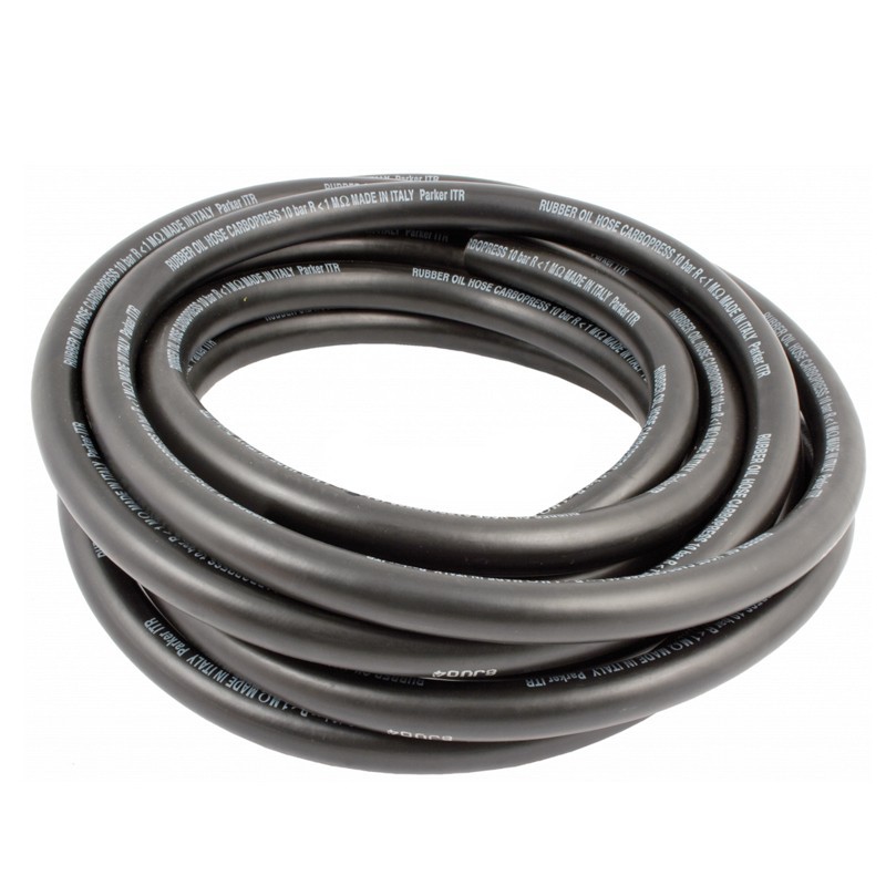 Rubber Fuel Pipe Ø 10x17mm black