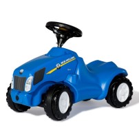Rolly Toys New Holland T6010 con contenitore sotto il cofano motore