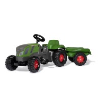 Rolly Toys Trattore a pedali con Kid Trailer Fendt Vario 516