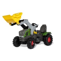 Rolly Toys Trattore a pedali con Trac Lader Fendt 211 Vario