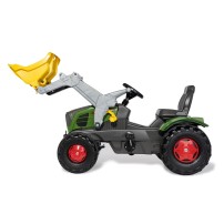 Rolly Toys Trattore a pedali con Trac Lader Fendt 211 Vario