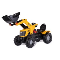 Rolly Toys Trattore a pedali con Trac Lader JCB 8250