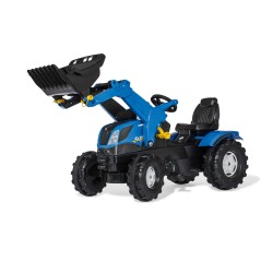 611256 Rolly Toys New Holland Pedal Tractor with Rolly Farmtrac Loader