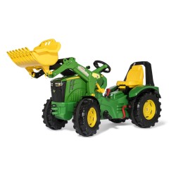 Rolly Toys John Deere 8400R Pedal Tractor with Loader
