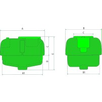 New Michigan 500 Litre Spray Tank