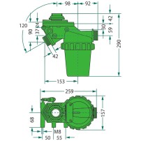 320 Series Intake Filter - Flow Rate: 100-160 | Arag