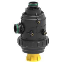 Suction filter with G 2" threaded connection and valve - Flow rate: 160-220 | Arag