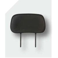 Black Fabric Headrest
