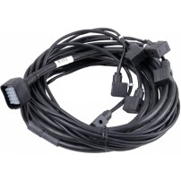 2-way intermediate cable for box - Length: 3 m