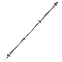 Aste 1/2" con attacco a Morsetto senza getto - Lunghezza Asta: 60cm