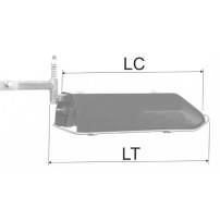 Single Inter-Row Weeding Bar - Number of Jets: 1 - Hood: 40 cm
