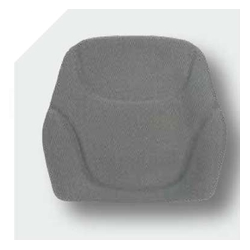 Back Cushion in Grey Fabric