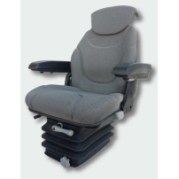 Sedile in Tessuto Grigio con molleggio Meccanico