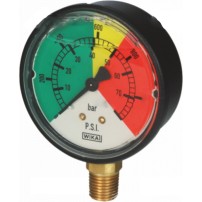 Manometro Isometrico alla glicerina - Diametro: 63 mm - Scala: 0÷25 Bar | Wika