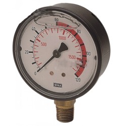 Glycerine pressure gauge - Diameter: 63 mm - Scale: 0÷6 Bar | Wika