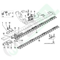 BCS 600-700 Europa Spare Parts | Technical Diagrams | Raim Store