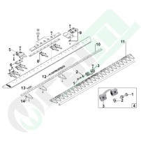 BCS Laser Series Spare Parts | Technical Diagrams | Raim Store