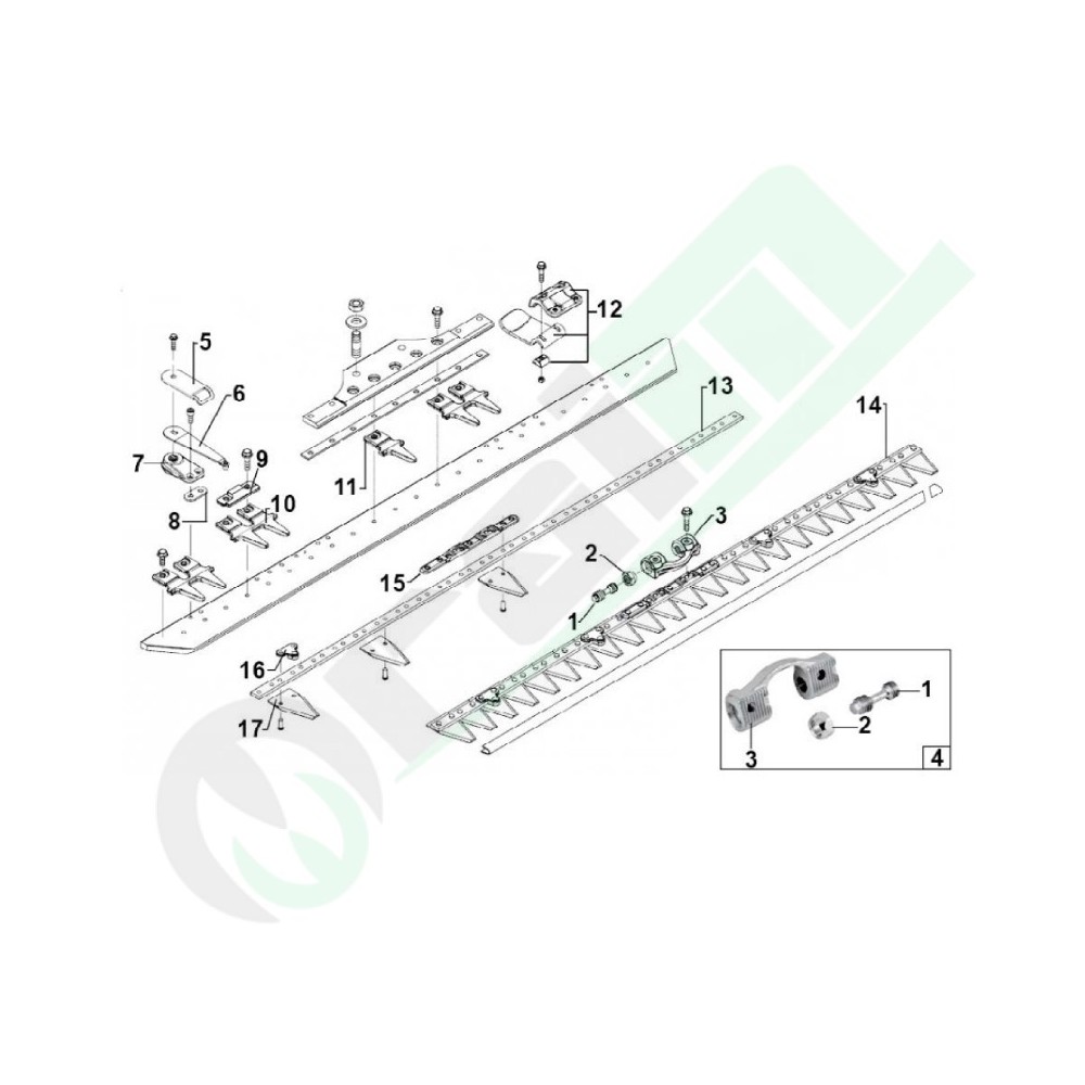 BCS Laser-EL Series Spare Parts | Technical Diagrams | Raim Store