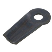 Curved Blade for Mower 112x50mm Hole D. 20.5x18.5mm Thickness 4mm | 25 pcs