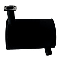 82010813 Horizontal Muffler for Fiat Tractors - FiatAgri
