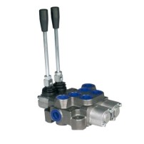 Distributore Idraulico a 2 Leve 40 l/min - 3/8" - 250 bar