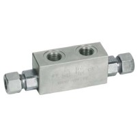 Valvola di Blocco con Ogiva 3/8" 20lt - 350 bar Doppio Effetto
