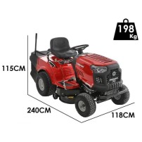 Lawn Mower Horse 105T-R with Collection Bag| Troy Bilt