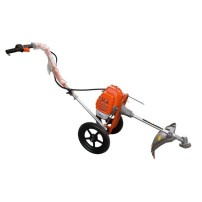 Decespugliatore con Ruote Kasei Motore 2 Tempi 52cc ST-415