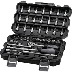 Serie chiavi a Bussola 1/4" compresa Valigetta e 45 pezzi