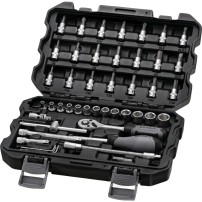 Serie chiavi a Bussola 1/4" compresa Valigetta e 45 pezzi