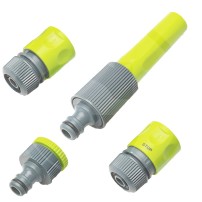 Set Ugelli e Raccordi per Tubi Irrigazione Giardino 1/2"