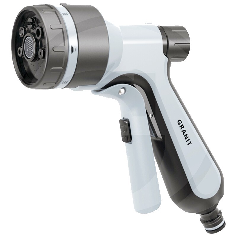 Multifunctional Garden Watering Hose Gun with Lever Drive